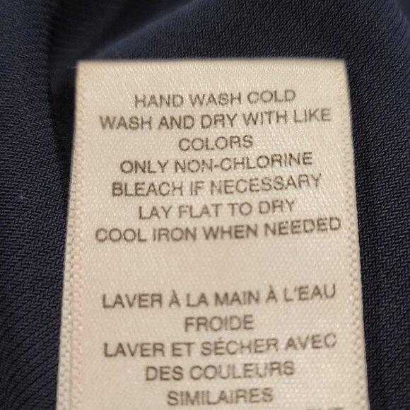 Michael Kors Dark Navy Blue Dress, with shoulder (belt) straps, Size Medium - Picture 4 of 12